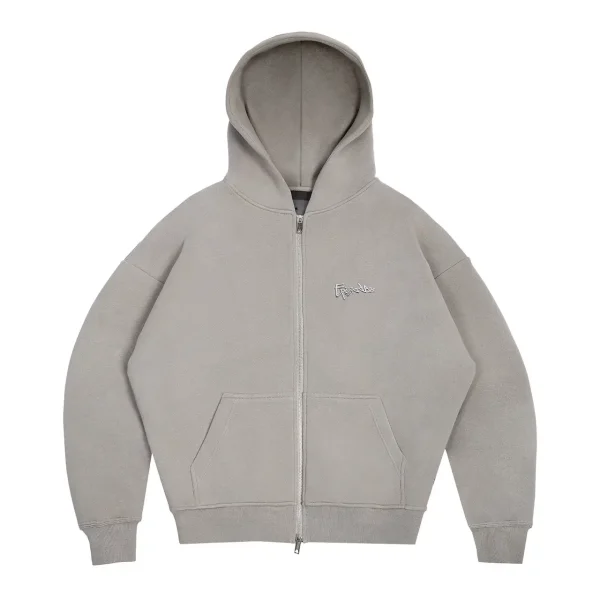 Episodes Tag ZipUp Hoodie Concrete (1)