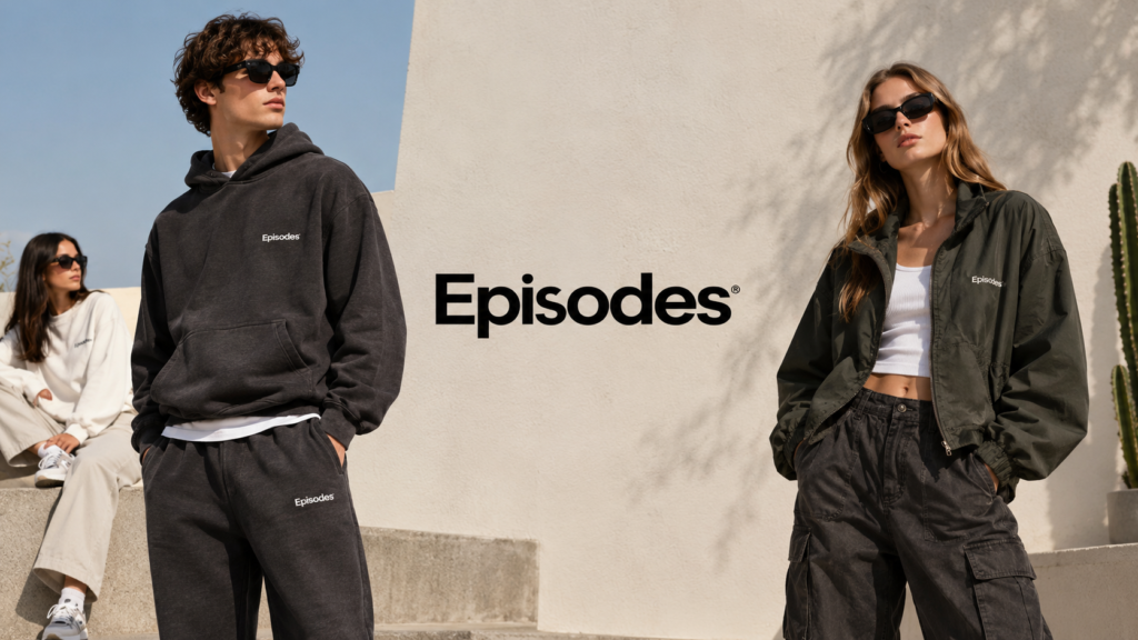 Episodes clothing banner